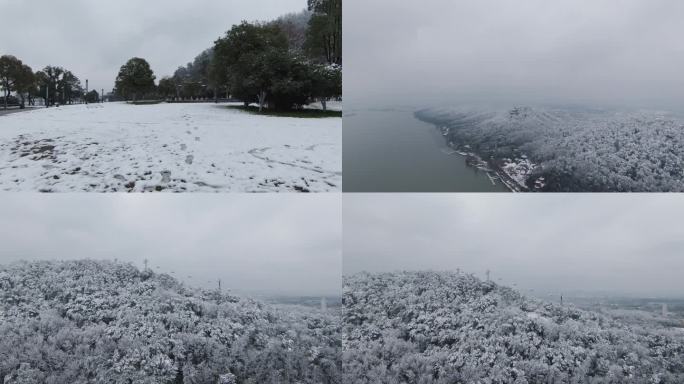 东湖磨山雪景