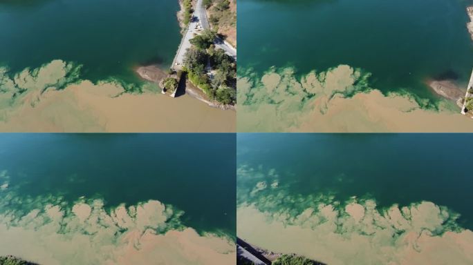 四川攀枝花盐边县雅砻江安宁河交汇处