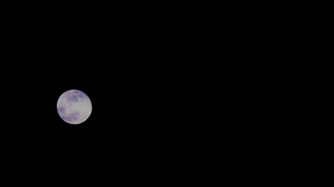 月亮延时月亮空镜中秋圆月月圆之夜月球月亮