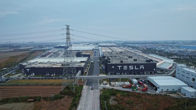 上海特斯拉新能源企业建筑电动汽车生产基地