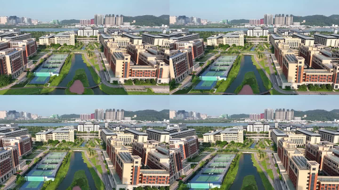 澳门大学航拍视频