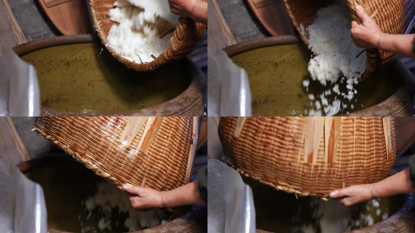 （简介有合集）米酒制作过程
