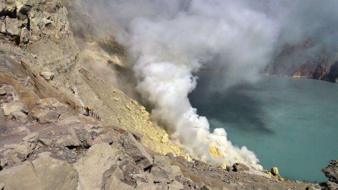 Kawah Ijen火山口湖