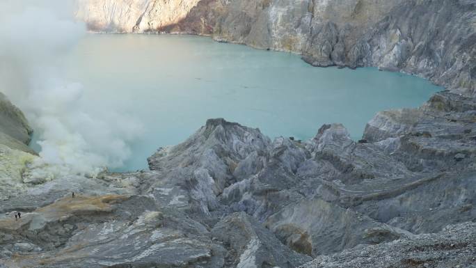 Kawah Ijen火山口湖