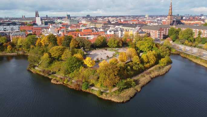 哥本哈根城市景观：克里斯蒂安沙芬