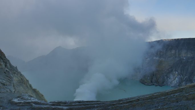 Kawah Ijen火山口湖