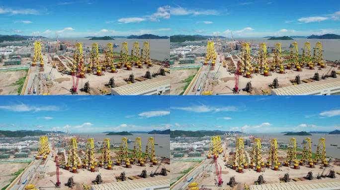 海上油气生产平台 能源 海底石油海上钻井