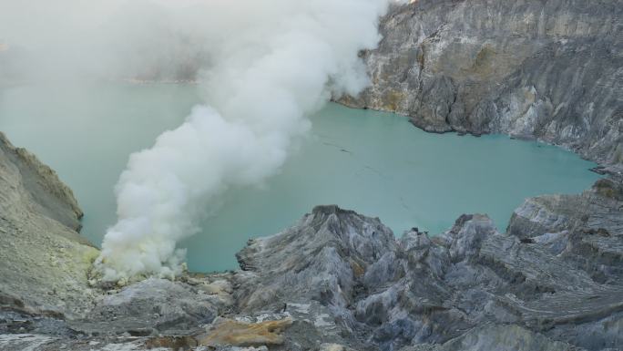 Kawah Ijen火山口湖