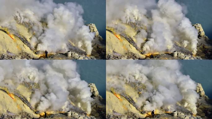 Kawah Ijen火山口湖