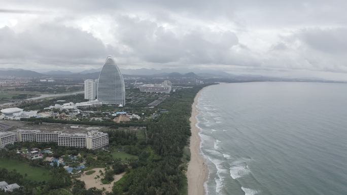 4K 海南三亚海豚棠湾风光航拍宣传片