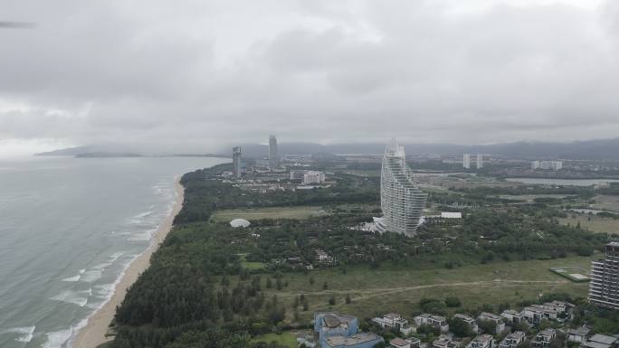 4K 海南三亚海豚棠湾风光航拍宣传片