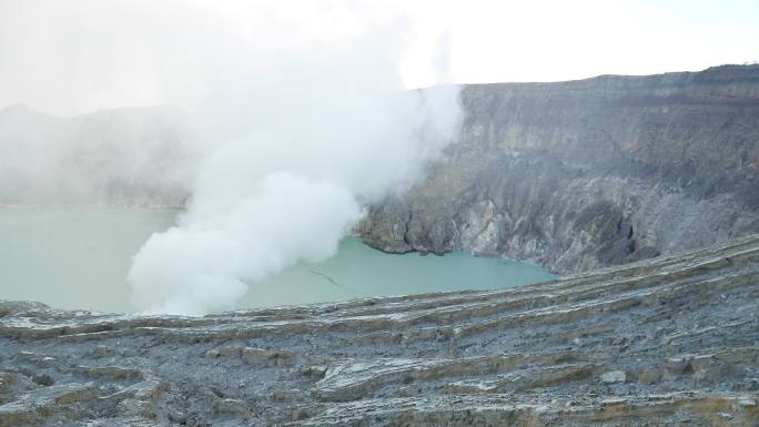 Kawah Ijen火山口湖