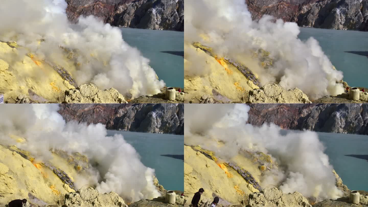 Kawah Ijen火山口湖