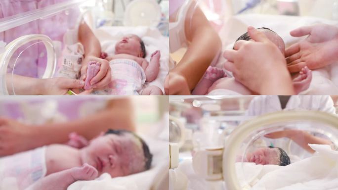刚出生的新生儿童宝宝超级可爱合集