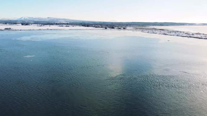 冷冻海，华盛顿海岸