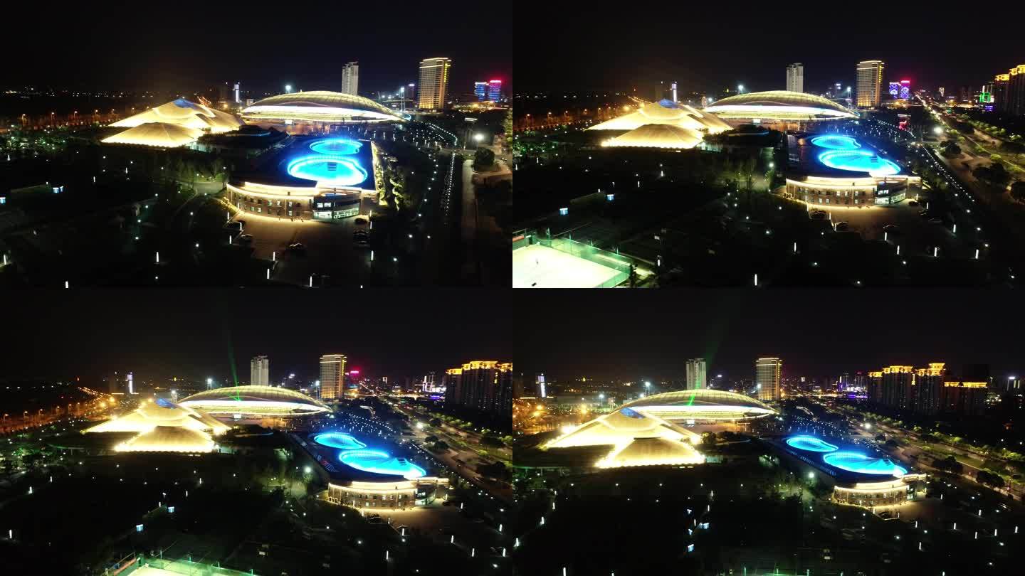 扬州体育公园夜景