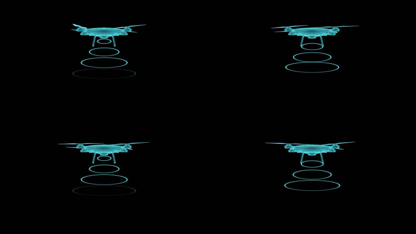 无人机-2 扫描 元素 科技 雷达 信号