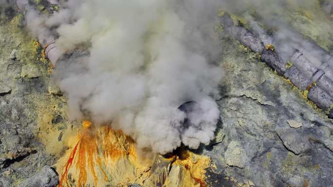 Kawah Ijen火山口湖