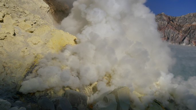 Kawah Ijen火山口湖