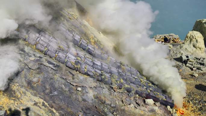 Kawah Ijen火山口湖