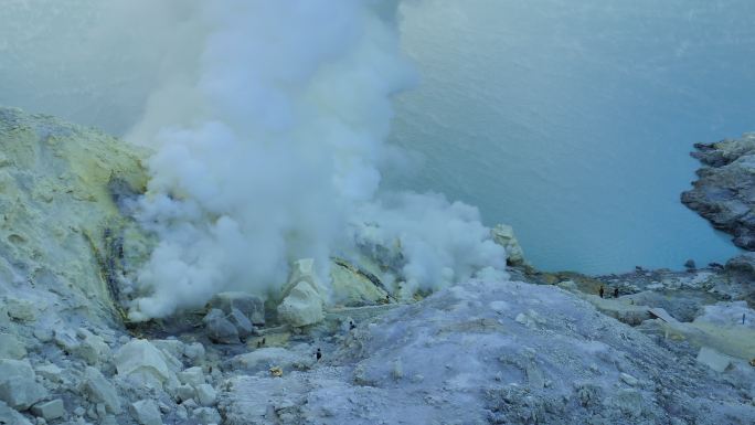 Kawah Ijen火山口湖