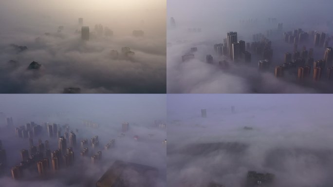 2022武汉城市平流雾