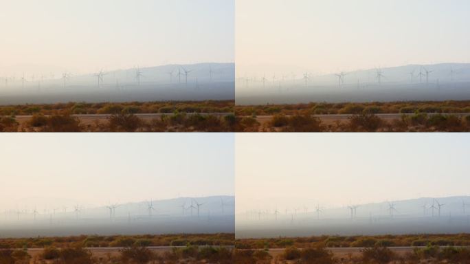 涡轮机风电设备风车风力发电
