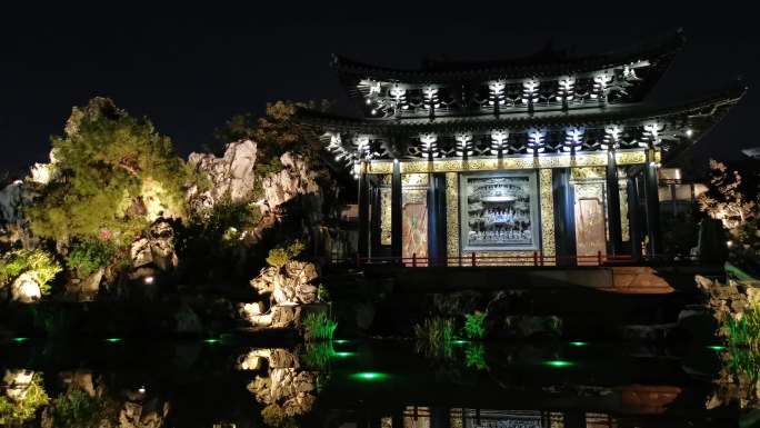 粤剧艺术博物馆-大舞台夜景01