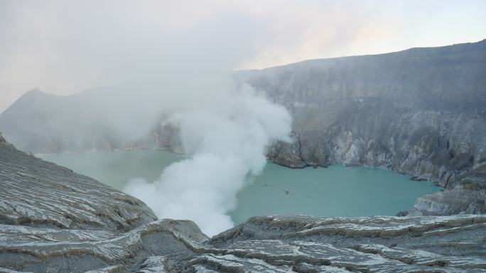 Kawah Ijen火山口湖