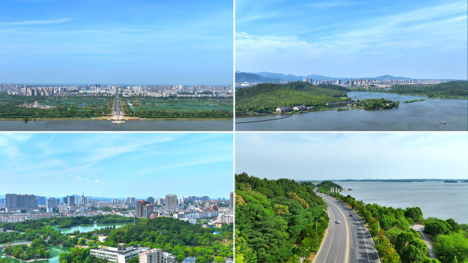 【4K】池州平天湖景区 市区