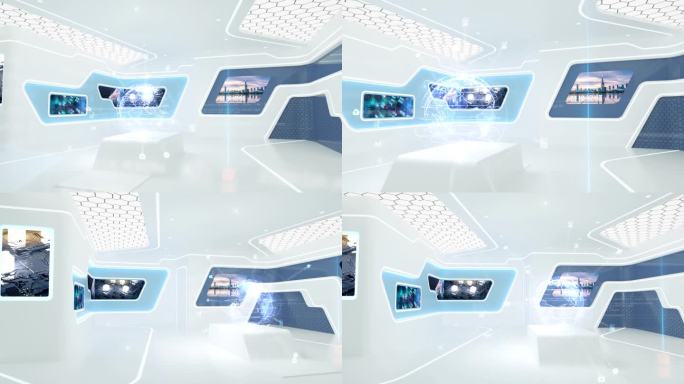 科技展厅智能化ae模板