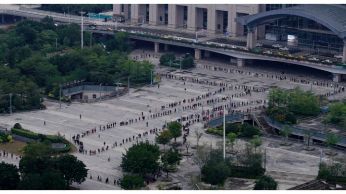 核酸队伍延时