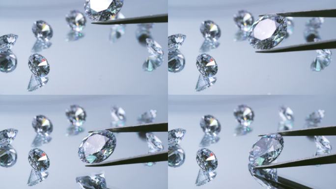 4k：白底钻石水晶钻