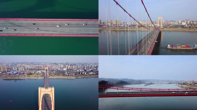 实拍长江大桥