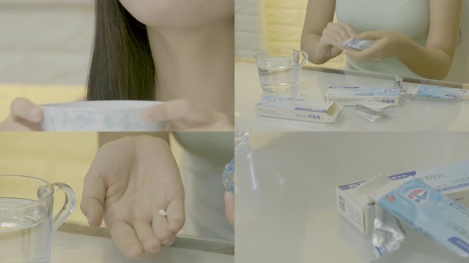 【4K】女生吃避孕药