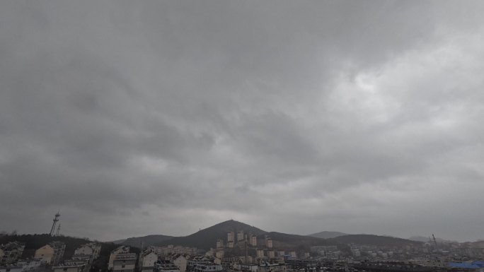 乌云延时 风雨欲来