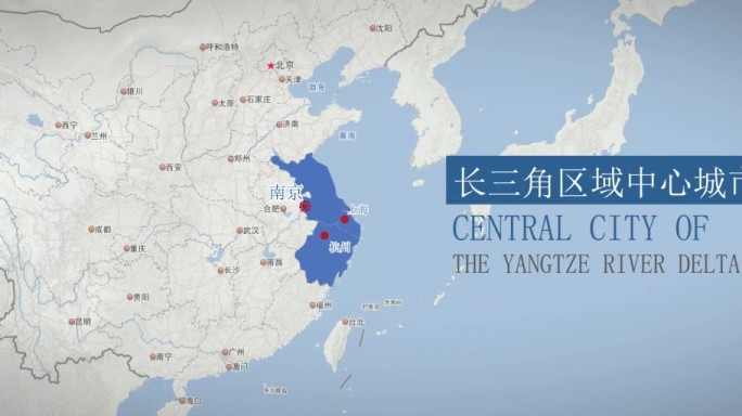 全国长三角江苏南京都市圈地图展示
