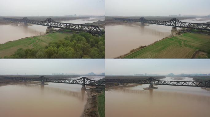 山东济南：百年沧桑泺口黄河铁路桥