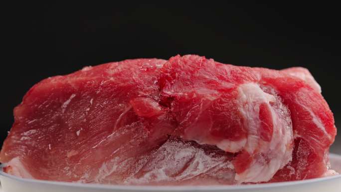 冷冻保鲜肉类保鲜肉食食品猪肉解冻新鲜猪肉