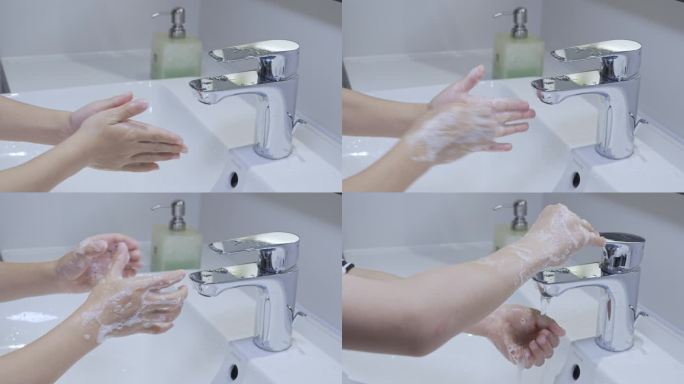 七部洗手法步骤 健康洗手