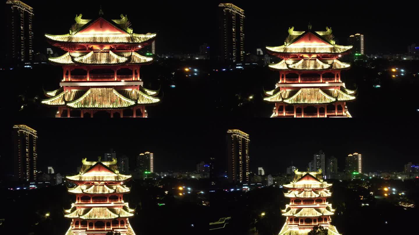 台州玉环公园夜景航拍DJI_0447