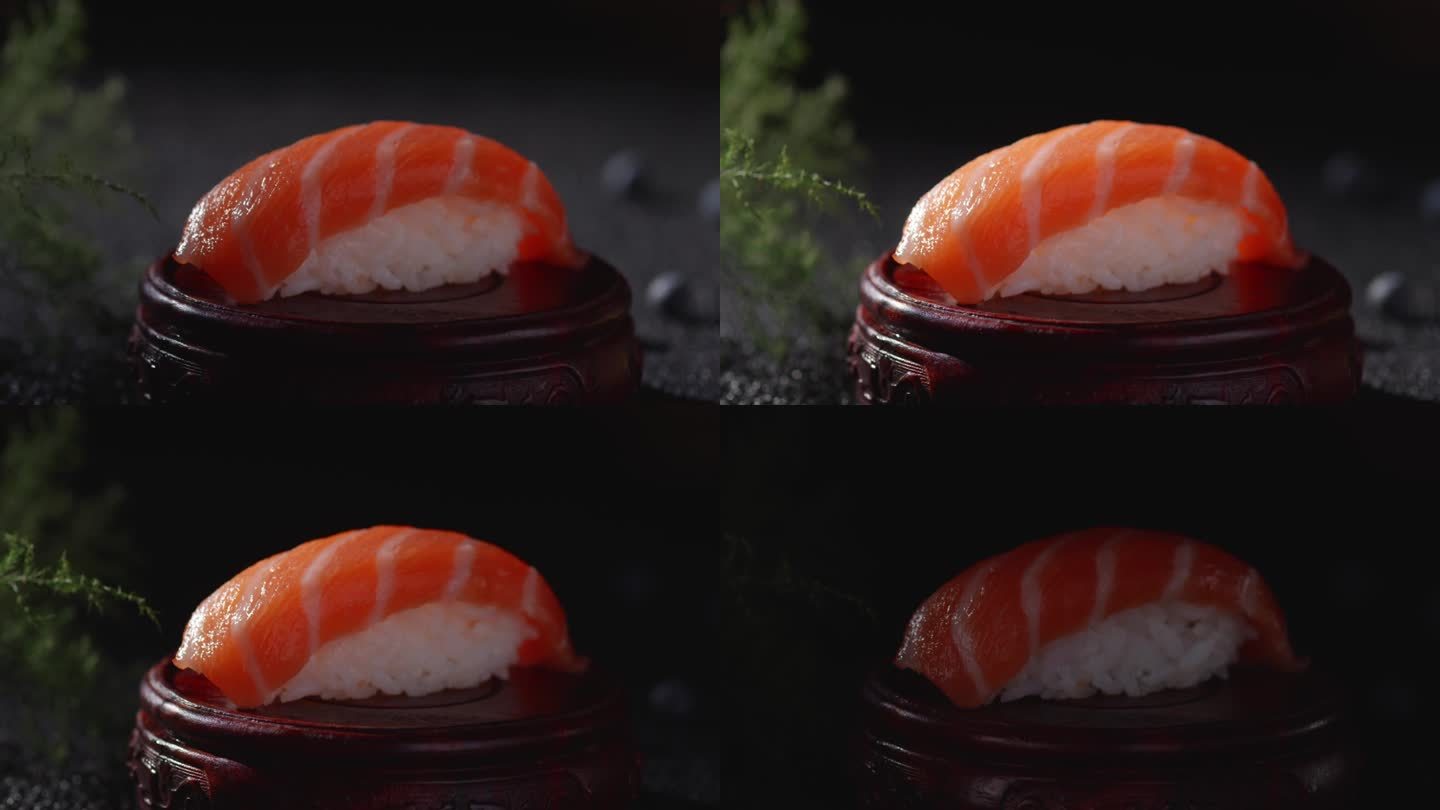 三文鱼寿司摇光明暗变化
