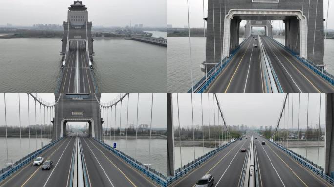 航拍扬州万福大桥（御3哈苏色彩）