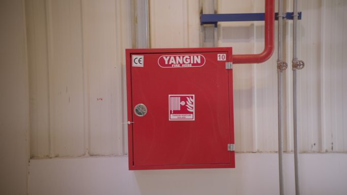 安全标志-危险、警告和警告标签-消防柜