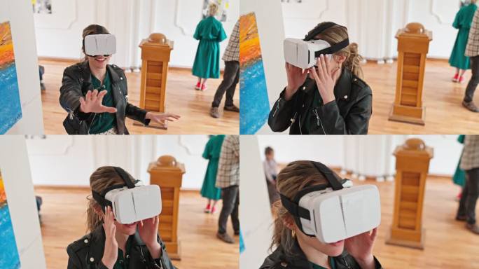 美术馆VR体验实拍虚拟世界ar