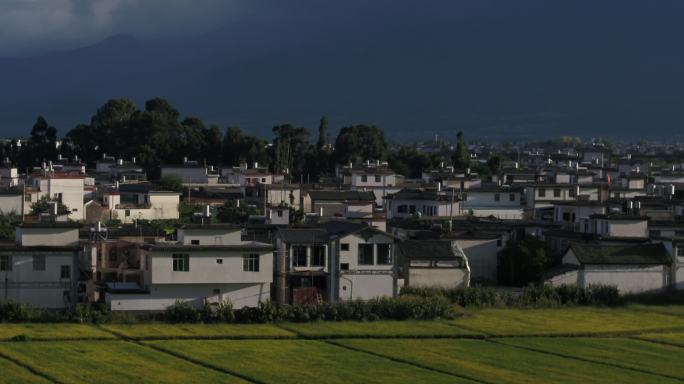 D大理村庄航拍