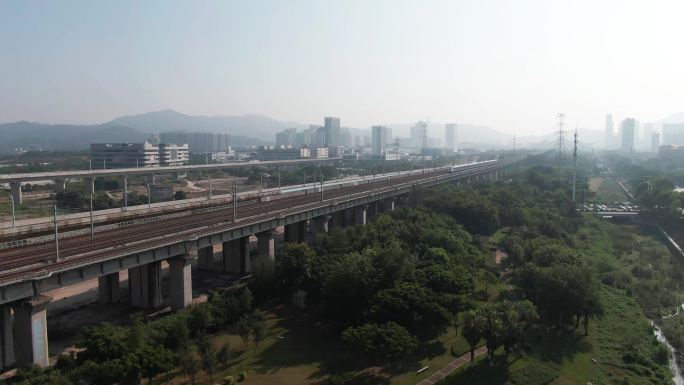 城市交通发展、高速列车