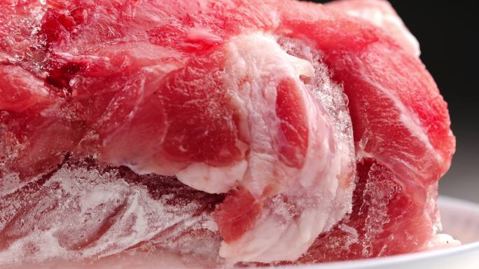 冷冻肉类保鲜肉食食品猪肉解冻新鲜猪肉