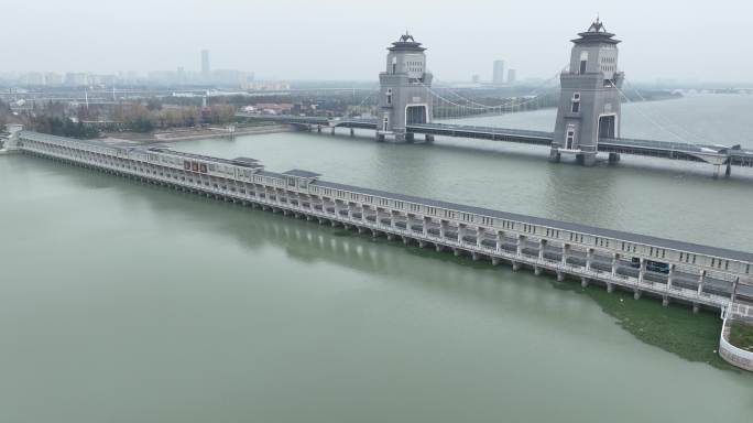 航拍扬州万福大桥（御3哈苏色彩）