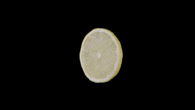 柠檬片旋转素材1080-50p
